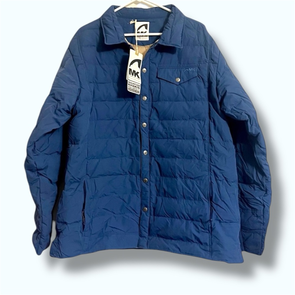 NWT Mountain Khakis Downtown Snap Down Jacket size XL